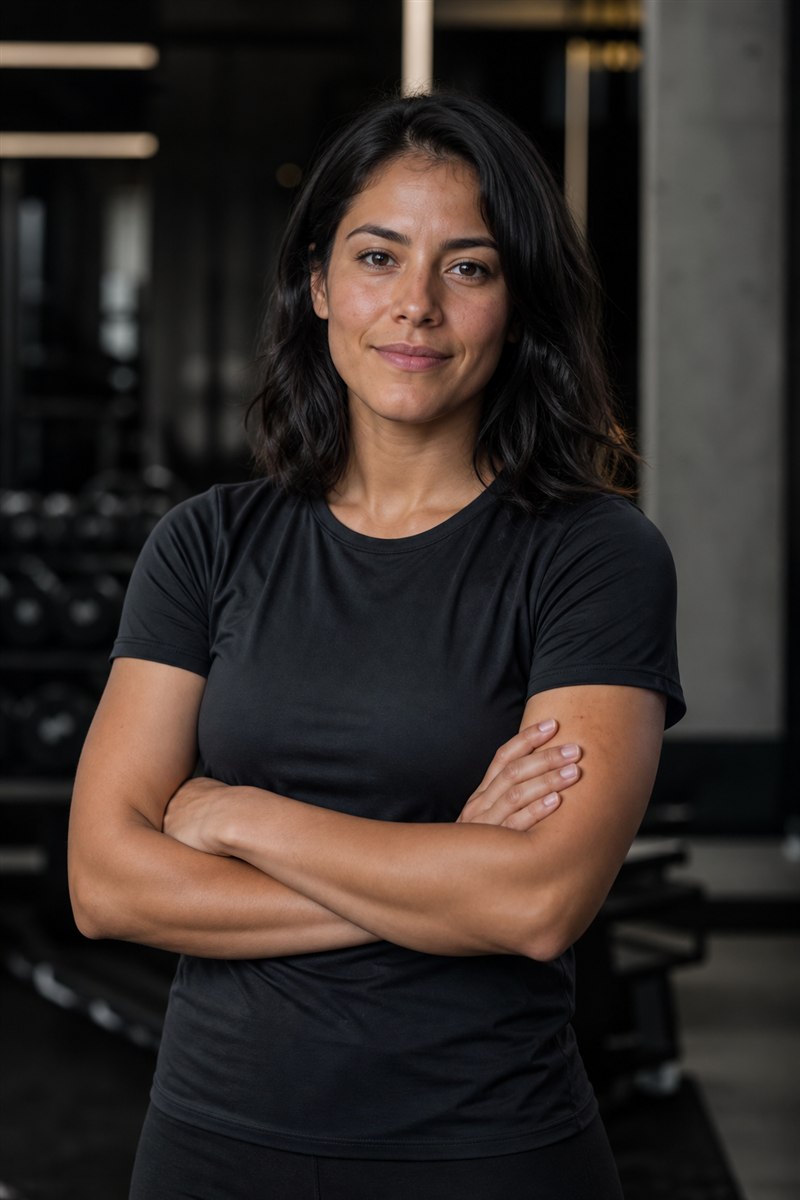 Retrato de Andrea Luna, coach