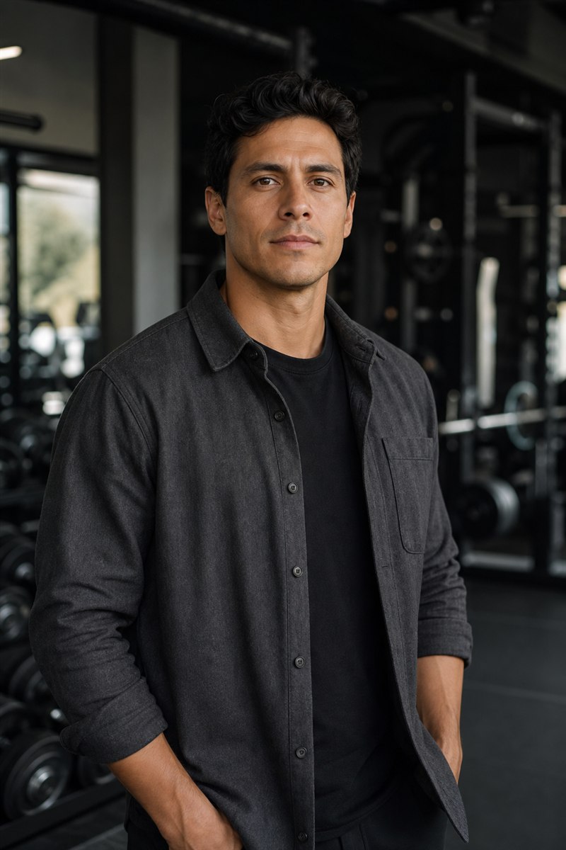 Retrato de Mateo Ríos, entrenador personal